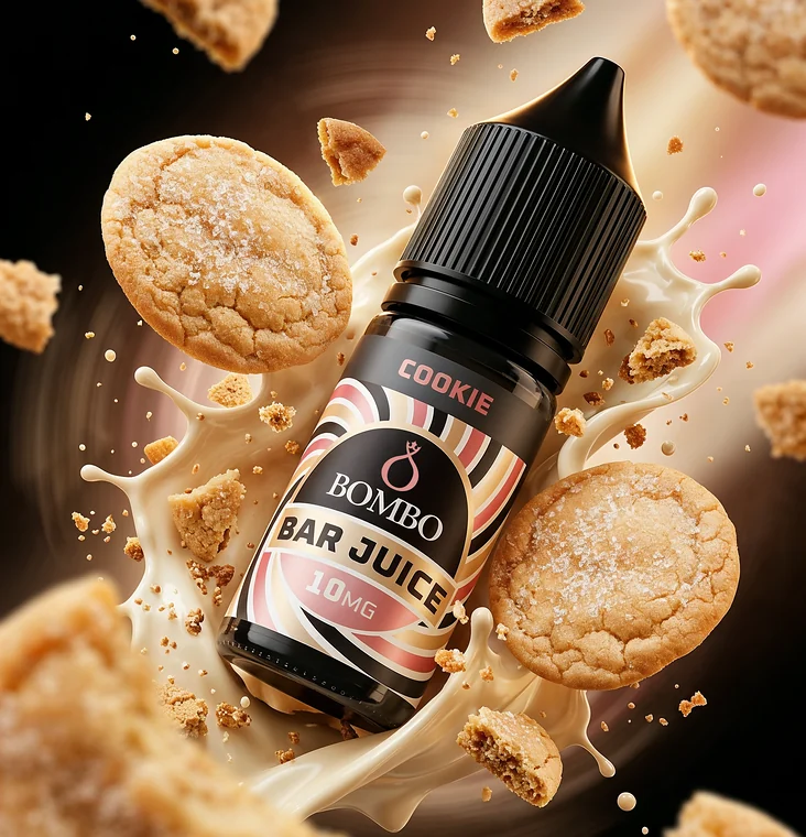 Bombo-Bar-Juice-Desserts-Cookie Bombo Bar Juice Cookie – Sales de nicotina 10 ml - Imagen 1