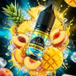 Bombo Bar Juice Pineapple Peach Mango – Sales de nicotina 10 ml