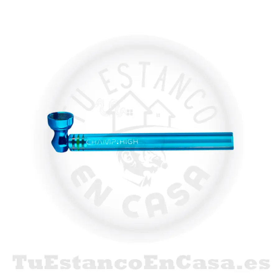 Pipa-champ-1.webp Pipa de Cristal & Metal Champ High 12.5 cm - Imagen 1