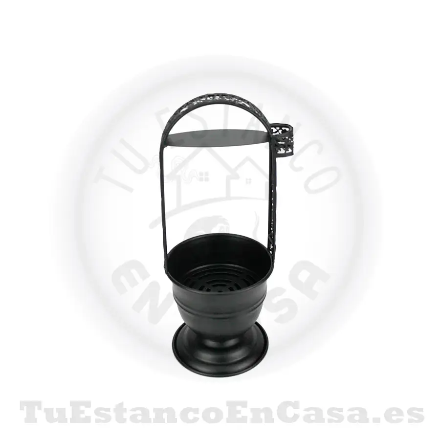 PortaCarbon_Negro.webp Porta Carbón Negro M Apolo Head Shop - Imagen 1